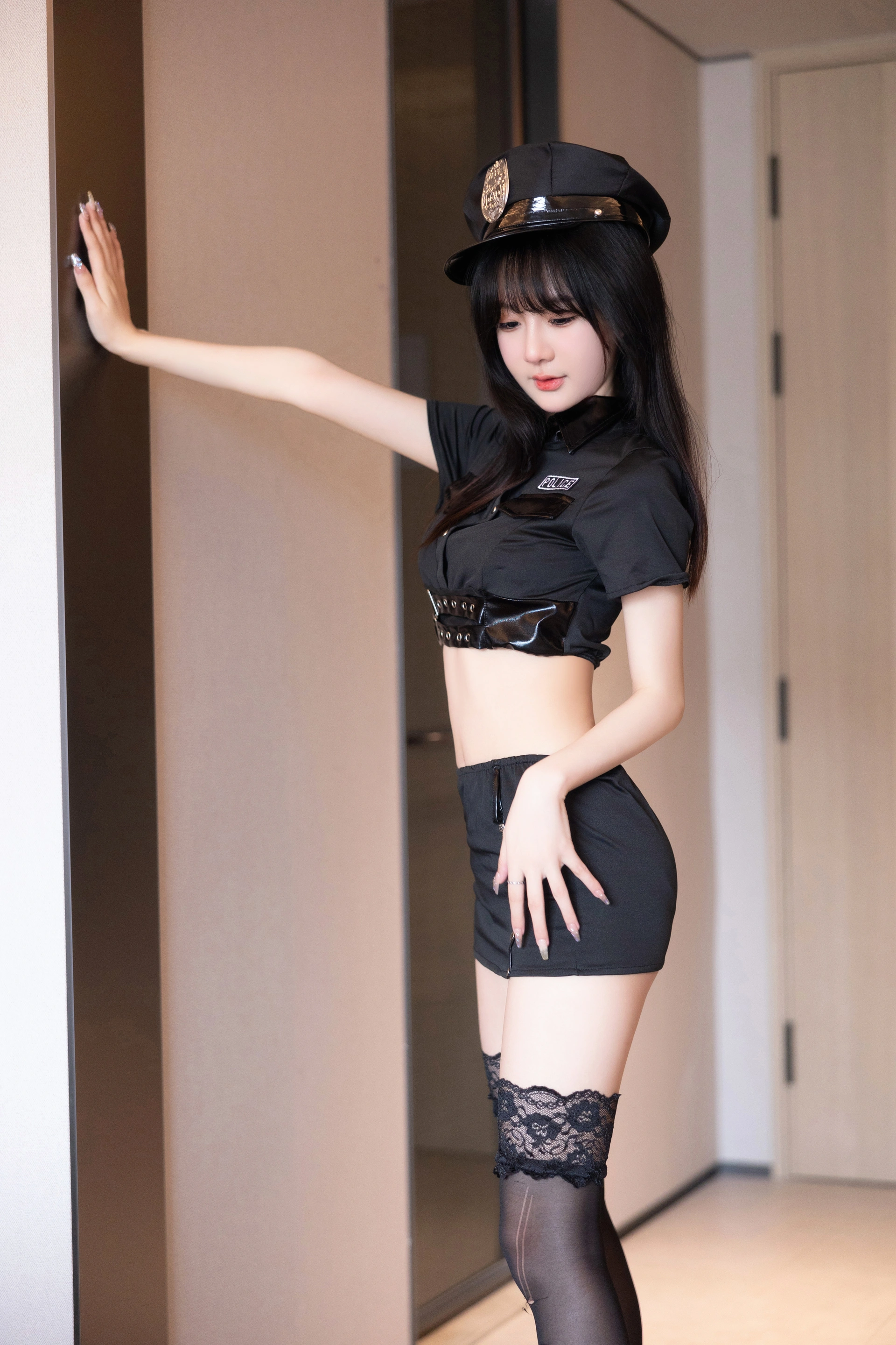 030.谢小蒽 – 内部私购 情趣女警-NO.6851 3